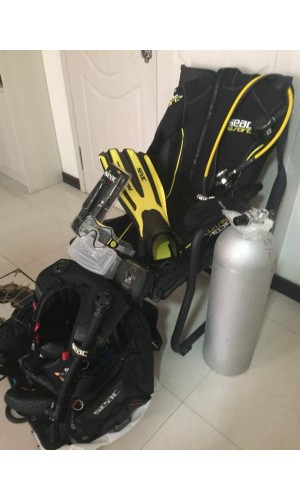 ست کامل وسایل غواصی ( SEAC) ایتالیا